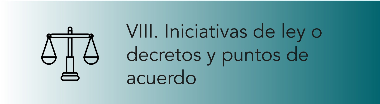 Imagen que permite conocer las Iniciativas de ley o decretos y puntos de acuerdo