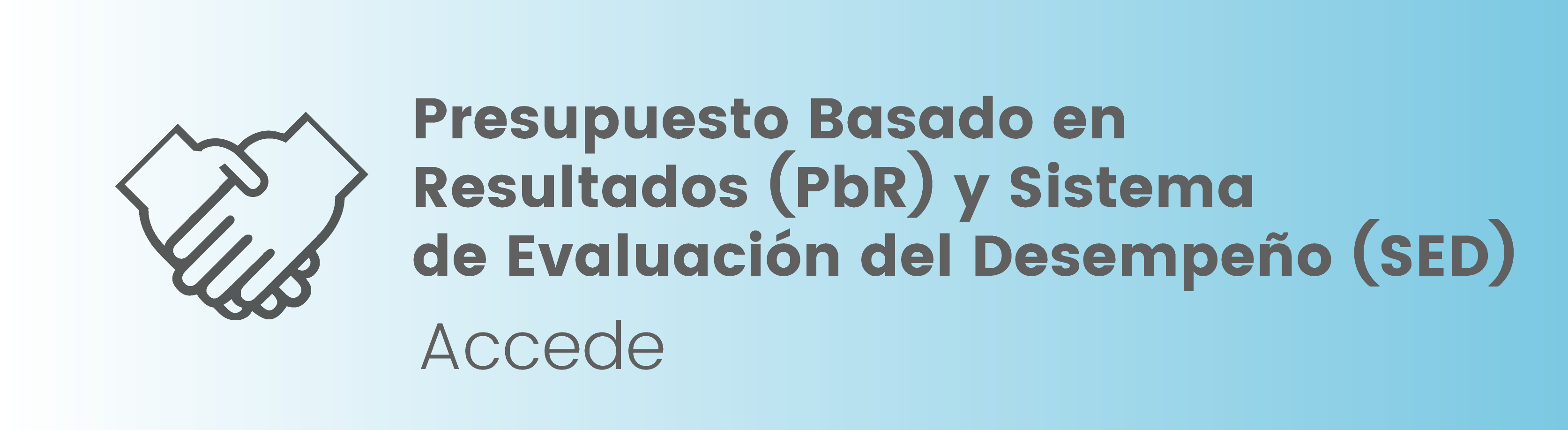 Imagen que te permite consultar el presupuesto basado en resultados